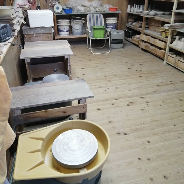 陶芸教室です